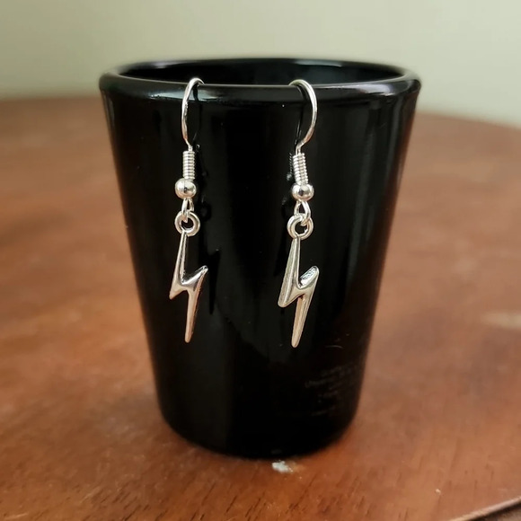 Lighting Bolt Earrings - Picture 1 of 1